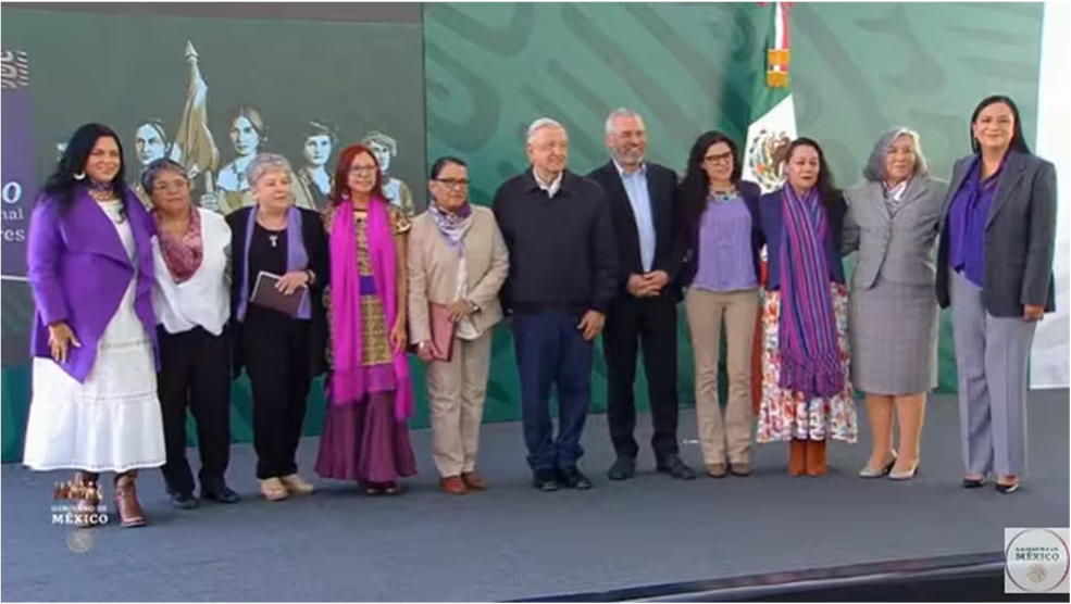 México en paridad: Un gabinete histórico y un llamado a la paz en el 8M