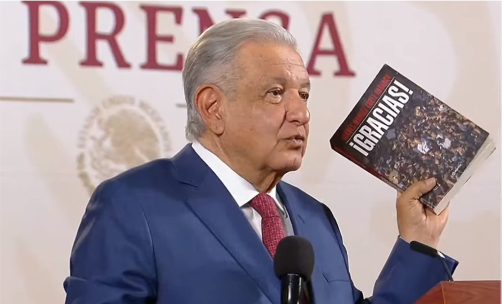 Tribunal Electoral no procede con queja de Gálvez por libro de López Obrador