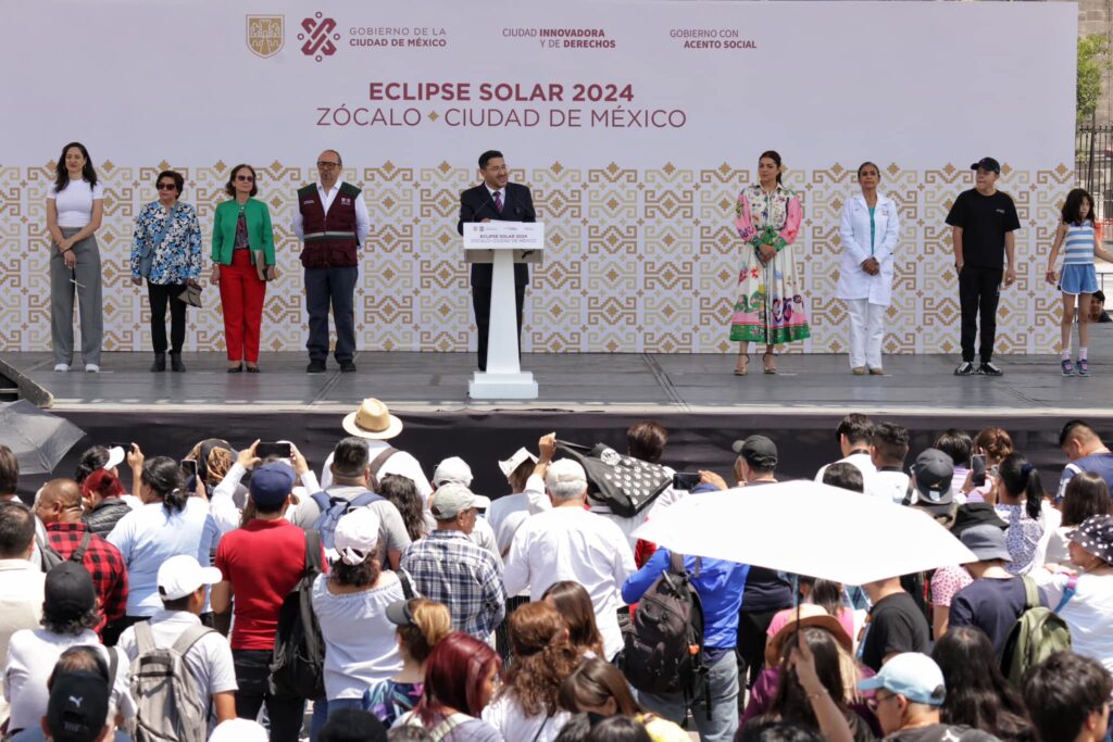 Un eclipse para la historia: La Ciudad de México se une en un evento científico y cultural sin precedentes