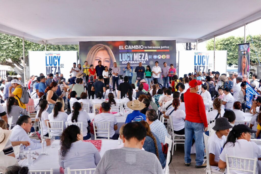 Lucy Meza promete el cambio que Morelos necesita, con el respaldo de las mujeres