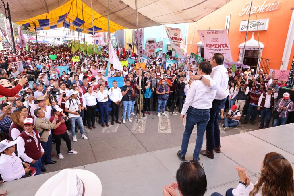 Alejandro Armenta propone apoyo a emprendedoras en Puebla