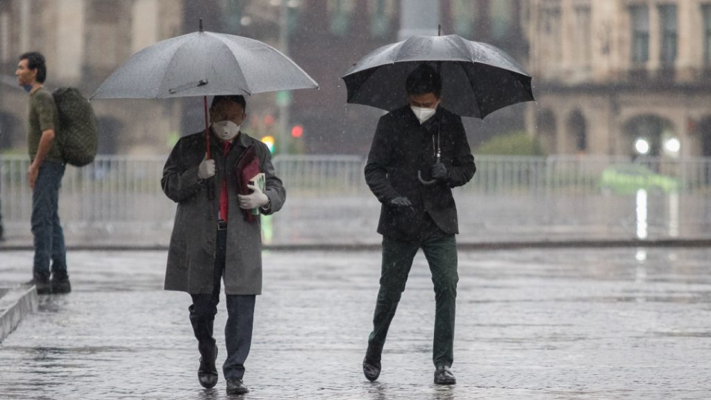 Alerta climática en Ciudad de México: Lluvias fuertes y viento intenso este lunes