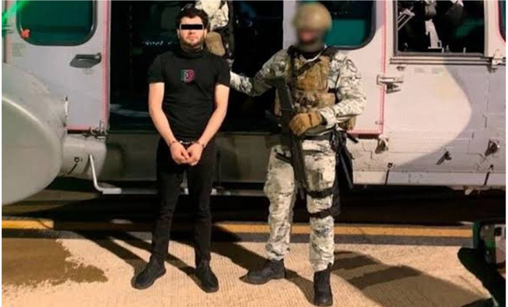 «El Nini», presunto jefe de seguridad de «Los Chapitos», extraditado a Estados Unidos