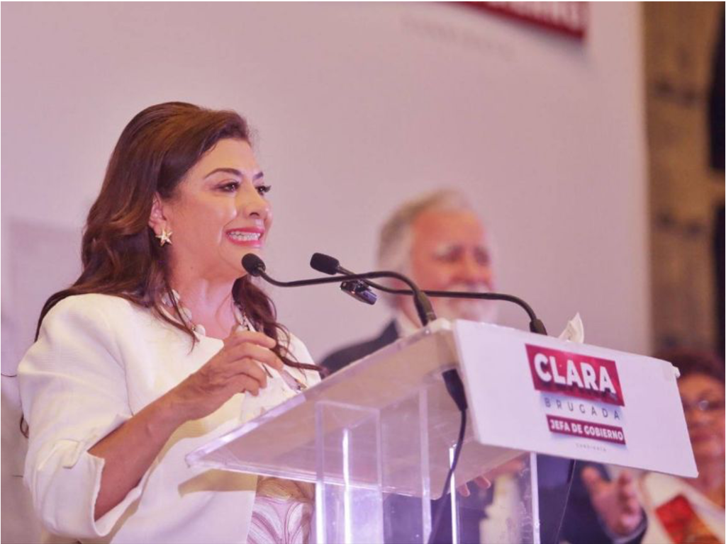 Clara Brugada promete INDEP capitalino para combatir la corrupción inmobiliaria