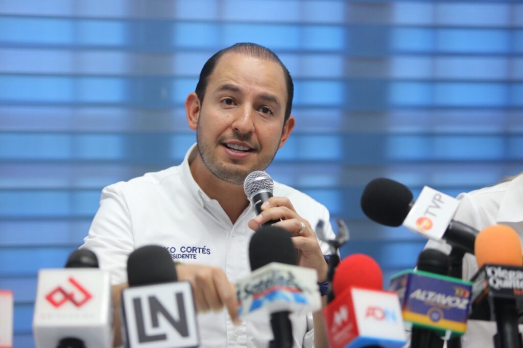 Marko Cortés acusa a Segob de interferir en la divulgación de resultados electorales